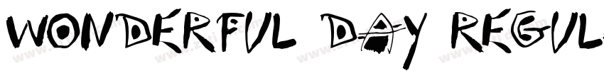Wonderful Day Regula字体转换